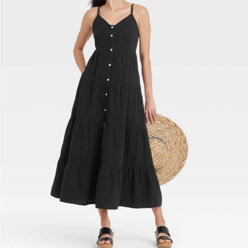 Universal Thread Gauze Midi Dress